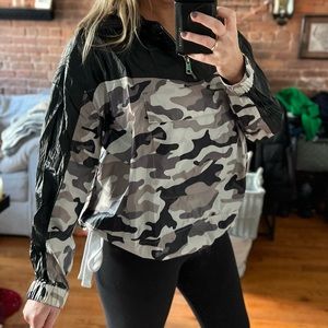 JOCELYN CAMO BREAKER JACKET